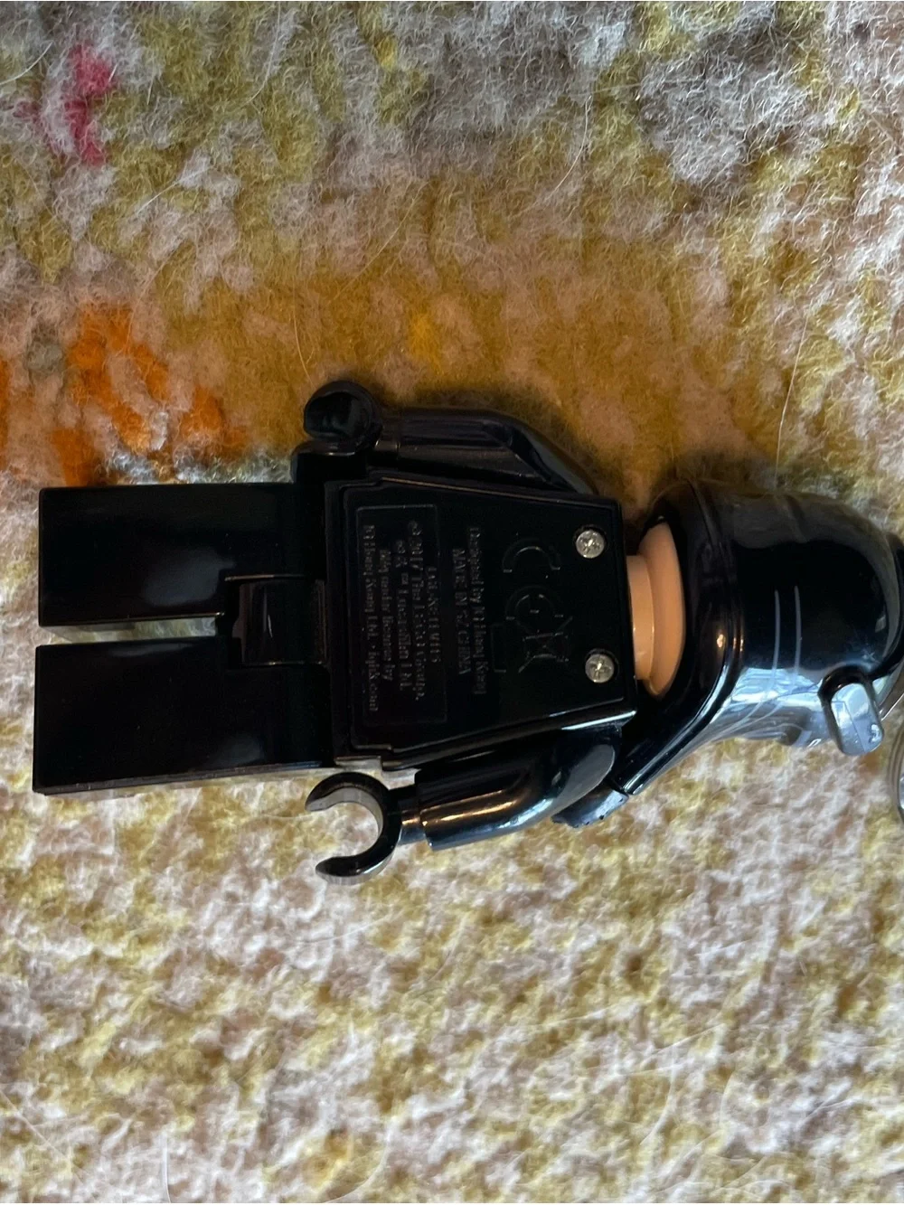 Lego Star Wars First Order Tie Pilot Key Light black keychain bag tag hang acces